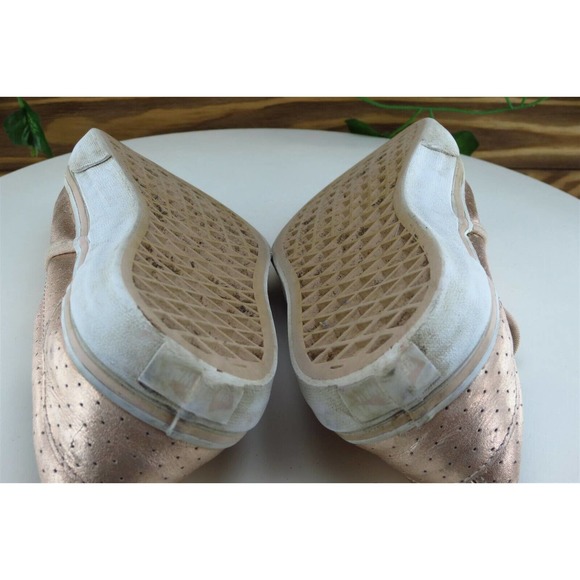 VANS Youth Girls Shoes Size 3.5 M Pink Skateboarding‎ Fabric - Picture 8 of 9